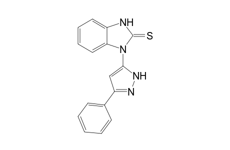 1-(5'-Phenyl-pyrazol-3'yl)benzimidazole-2-thione