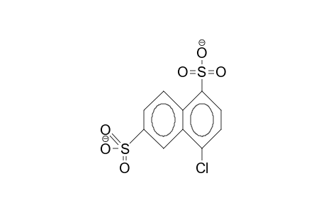 4-Chloro-1,6-naphthalenedisulfonate dianion