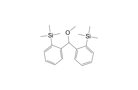 (2-(Methoxy[2-(trimethylsilyl)phenyl]methyl)phenyl)(trimethyl)silane