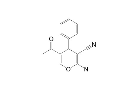 5-ACETYL-2-AMINO-4-PHENYL-4H-PYRAN-3-CARBONITRILE