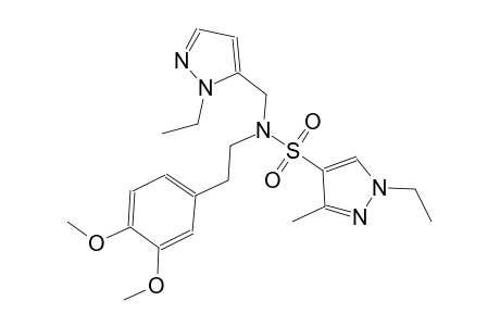 1H-pyrazole-4-sulfonamide, N-[2-(3,4-dimethoxyphenyl)ethyl]-1-ethyl-N-[(1-ethyl-1H-pyrazol-5-yl)methyl]-3-methyl-