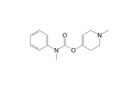 (1-methyl-3,6-dihydro-2H-pyridin-4-yl) N-methyl-N-phenyl-carbamate