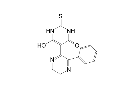 6-hydroxy-5-(3-phenyl-5,6-dihydropyrazin-2-yl)-2-thioxo-2,3-dihydropyrimidin-4(1H)-one