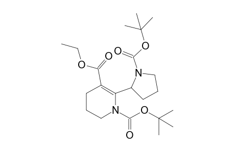 1-O-tert-butyl 5-O-ethyl 6-[1-[(2-methylpropan-2-yl)oxycarbonyl]pyrrolidin-2-yl]-3,4-dihydro-2H-pyridine-1,5-dicarboxylate