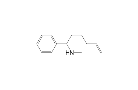 N-methyl-1-phenyl-5-hexen-1-amine