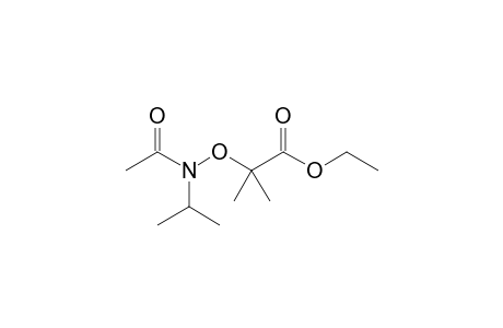 2-[acetyl(isopropyl)amino]oxy-2-methyl-propionic acid ethyl ester