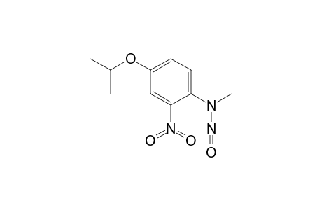 4-Isopropoxy-2-nitro-N-methyl-N-nitrosoaniline