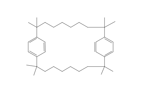 2,2,9,9,14,14,21,21-Octamethyltricyclo[20.2.2.2(10,13)]octacosa-10,12,22,24,25,27-hexaene