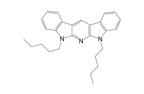 5,7-Dipentyl-5,7-dihydropyrido[2,3-b:6,5-b']diindole