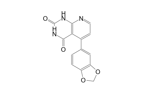 pyrido[2,3-d]pyrimidine-2,4(1H,3H)-dione, 5-(1,3-benzodioxol-5-yl)-