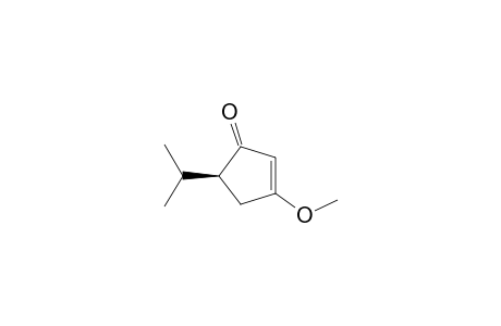 3-Methoxy-5-propan-2-yl-1-cyclopent-2-enone