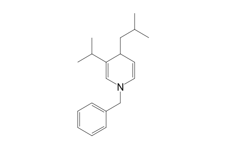 Pyridine, 1,4-dihydro-3-(1-methylethyl)-4-(2-methylpropyl)-1-(phenylmethyl)-