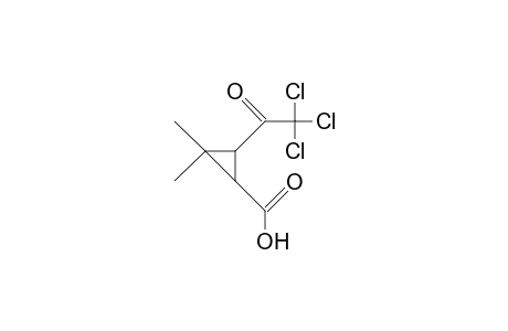 3-(Trichloro-acetyl)-2,2-dimethyl-1-cyclopropanecarboxylic acid