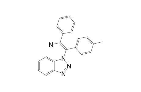 2-(BENZOTRIAZOL-1-YL)-1-PHENYL-2-(PARA-METHYLPHENYL)-ETHENAMINE