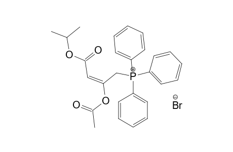 (Z)-(2-ACETOXY-3-ISOPROPOXYCARBONYLPROP-2-ENYL)-TRIPHENYLPHOSPHONIUM-BROMIDE