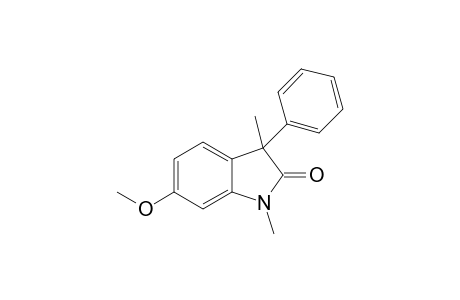 6-Methoxy-1,3-dimethyl-3-phenylindolin-2-one