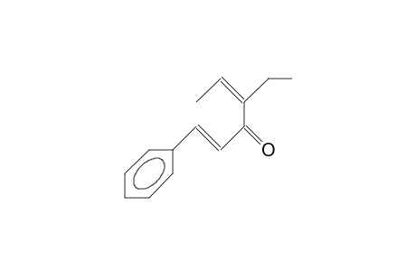 4-Ethyl-1-phenyl-hexa-1,4-dien-3-one