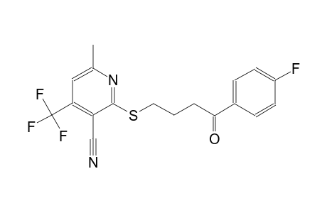 3-pyridinecarbonitrile, 2-[[4-(4-fluorophenyl)-4-oxobutyl]thio]-6-methyl-4-(trifluoromethyl)-