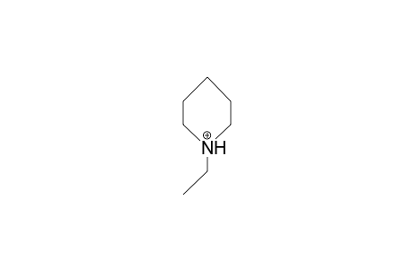 1-Ethyl-piperidinium cation