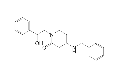 4-(Benzylamino)-1-(2'-hydroxy-2'-phenylethyl)piperidin-2-one