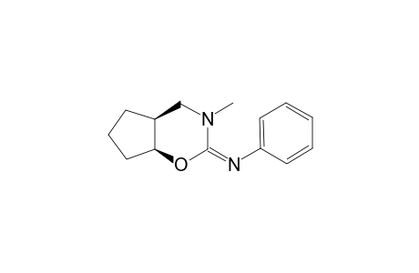 Cis-2-phenylimino-3-methyl-5,6-trimethyleneperhydro-1,3-oxazin
