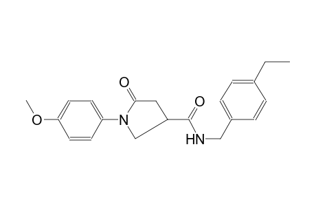 Pyrrolidine-3-carboxamide, N-(4-ethylbenzyl)-1-(4-methoxyphenyl)-5-oxo-