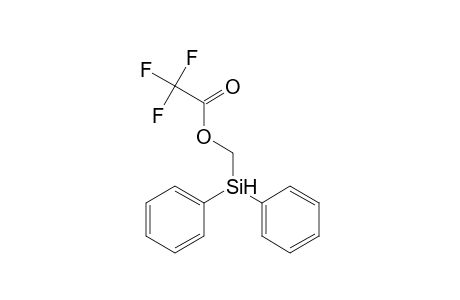 diphenyl(trifluoroacetoxymethyl)silane