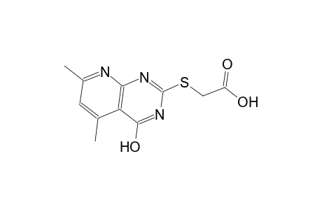 acetic acid, [(4-hydroxy-5,7-dimethylpyrido[2,3-d]pyrimidin-2-yl)thio]-