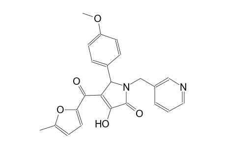 2H-pyrrol-2-one, 1,5-dihydro-3-hydroxy-5-(4-methoxyphenyl)-4-[(5-methyl-2-furanyl)carbonyl]-1-(3-pyridinylmethyl)-