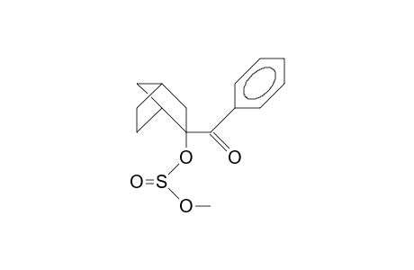 (exo-2-Benzoyl-bicyclo(2.2.1)hept-2-yl) mesylate