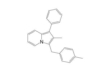 2-Methyl-3-(4'-methylbenzyl)-1-phenyl(indolizine)