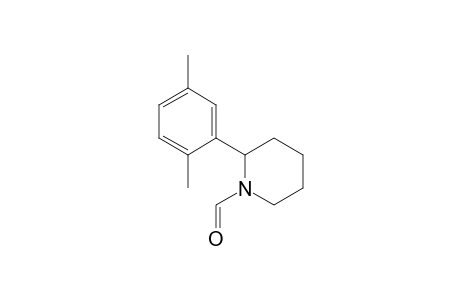 1-Piperidinecarboxaldehyde, 2-(2,5-dimethylphenyl)-