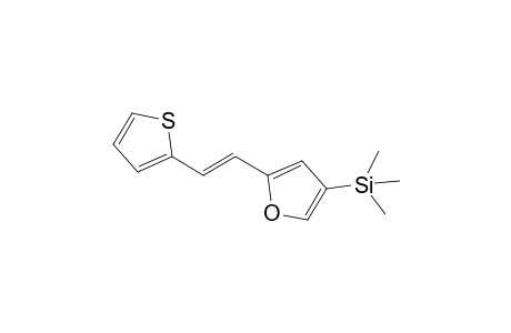 2-[2'-(2''-Thiennyl)ethenyl]-4-(trimethylsilyl)furan