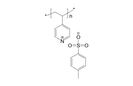 Poly(4-vinylpyridinium p-toluenesulfonate)
