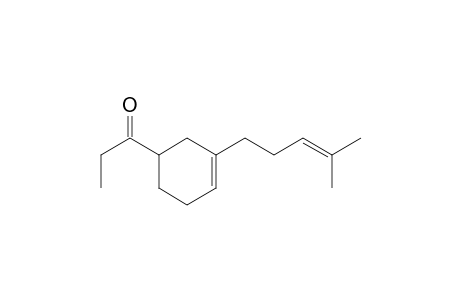1-Propanone, 1-[3-(4-methyl-3-pentenyl)-3-cyclohexen-1-yl]-