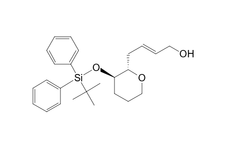 (E)-4-[(2S,3R)-3-[tert-butyl(diphenyl)silyl]oxy-2-oxanyl]-2-buten-1-ol