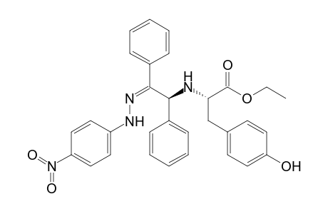 (-)-(S,S/R,Z)-N-(2-Oxo-1,2-diphenylethyl)tyrosine ethyl ester p-nitrophenylhydrazone