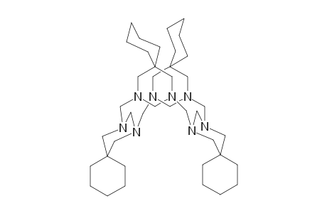 Spiro[Tetracyclohexaneoctaazapentacyclophane]