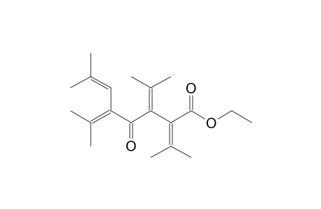 Ethyl 4-keto-7-methyl-2,3,5-triisopropylidene-6-octenoate