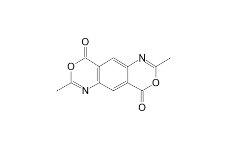 1,3-Oxazino[4,5-g]-3,1-benzoxazine-4,9-dione, 2,7-dimethyl-