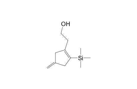 1-(2-Hydroxyethyl)-4-methylene-2-(trimethylsilyl)-1-cyclopentene