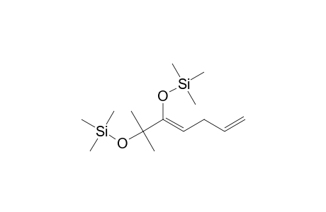 1,4-Heptadiene, 6-methyl-5,6-bis(trimethylsilyloxy)-