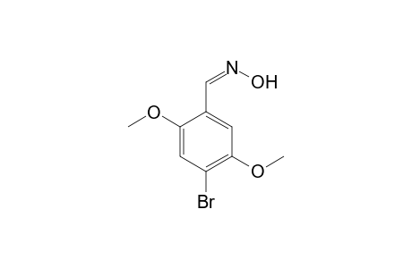 4-Bromo-2,5-dimethoxybenzaldoxime