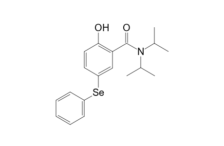 2-Hydroxy-N,N-diisopropyl-5-(phenylselanyl)benzamide