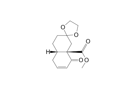 (4a.beta.,8a.alpha.)-4a,5,6,7,8,8a-Hexahydro-8a.beta.-carbomethoxy-7,7-ethylenedioxy-1(4H)-oxonaphthalene