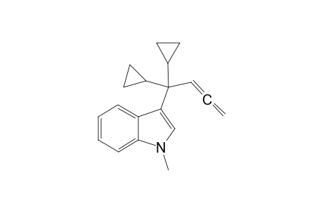 3-(1,1-Dicyclopropylbuta-2,3-dien-1-yl)-1-methyl-1H-indole
