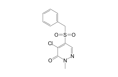 3(2H)-Pyridazinone, 4-chloro-2-methyl-5-[(phenylmethyl)sulfonyl]-