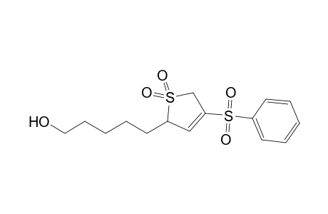 2-(5-Hydroxypentyl)-4-phenylsulfonyl-3-sulfolene