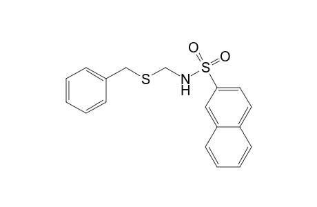 Naphthalene-2-sulfonamide, N-benzylthiomethyl-