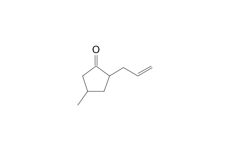 4-methyl-2-prop-2-enylcyclopentan-1-one
